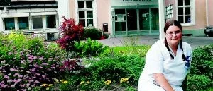 Engelska Hanna praktiserar i Finspång
