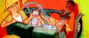 Vild mormor och äventyr i Afrika