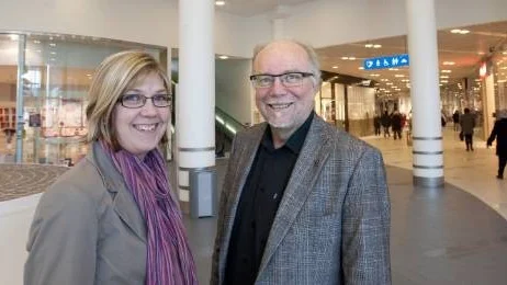 Jannica Schelin och Peter Löfquist har varit drivande i projektet.