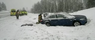 Halkan gav fler olyckor