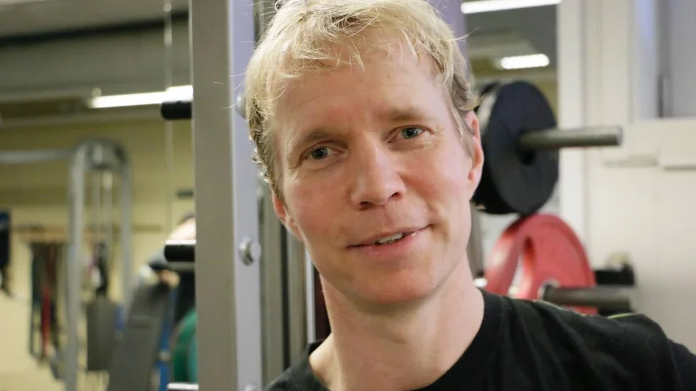 Bergsbestigning. Mattias Andersson har inlett ett 5-årigt träningsprojekt med målet att bestiga höga berg.