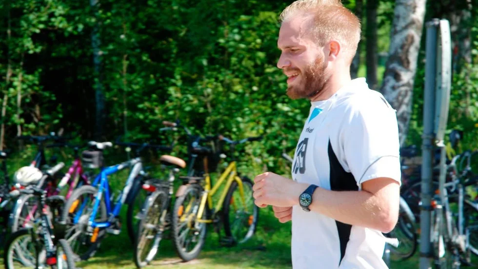 Vinnare. Linköpingsbon Daniel Erici vann Bränntorpsmaran för andra året i rad.