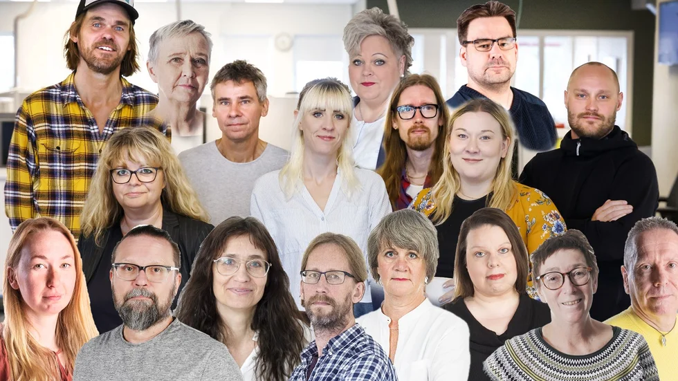 Det är ett stort gäng som kommer att följa valvakor och röstsiffror under valkvällen.