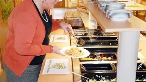 Catharina Stenhammar är kostchef i Finspång och hon tycker att det är roligt att kunna satsa på hälsoveckan.