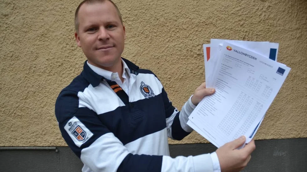Ny enkät. För första gången på fem år har Vallonbygden och marknadschefen Jimmy Lundell skickat ut en ny boendeenkät, för att kolla läget hos sina många hyresgäster.