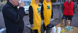 Gratis fairtrade-fika i Finspång