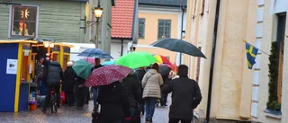 Advent bjöd på julmarknad