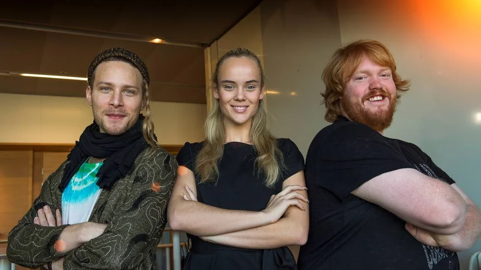 Gör upp. Storfavoriterna Simon Zion, Amanda Winberg och Martin Almgren är de enda deltagarna som är kvar i årets "Idol". Bara två av dem kan gå till final.
Foto: Jonas Ekströmer/TT