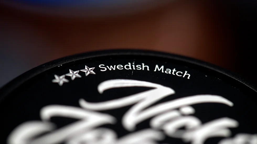 Swedish Match, tillverkare av bland annat snusprodukter. Arkivbild.