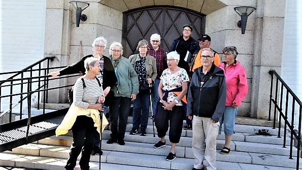 Ingegerd Larsson, Margareta Andersson, Barbro Olsson, Ingrid Karlsson, Siv Larsson, Eva-Britt Nilsson, Jörgen Wennström, Gösta Jönsson, Lage Bergström, Lisbeth Jönsson. Ej med på bild är Tore Henriksson. 