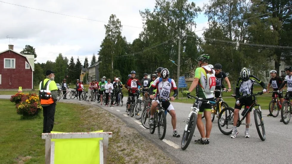 Cirka 35 cyklister var med när Koler IF hade sitt första arrangemang på runt 30 år.