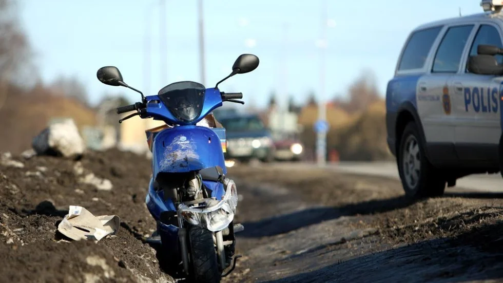 Mopedolyckorna har minskat i takt med att antalet 15-åringar blivit allt färre under de senaste fyra åren.  Men nästa år ökar antalet 15-åringar igen och olyckstalen befaras stiga. (Arkivbild)