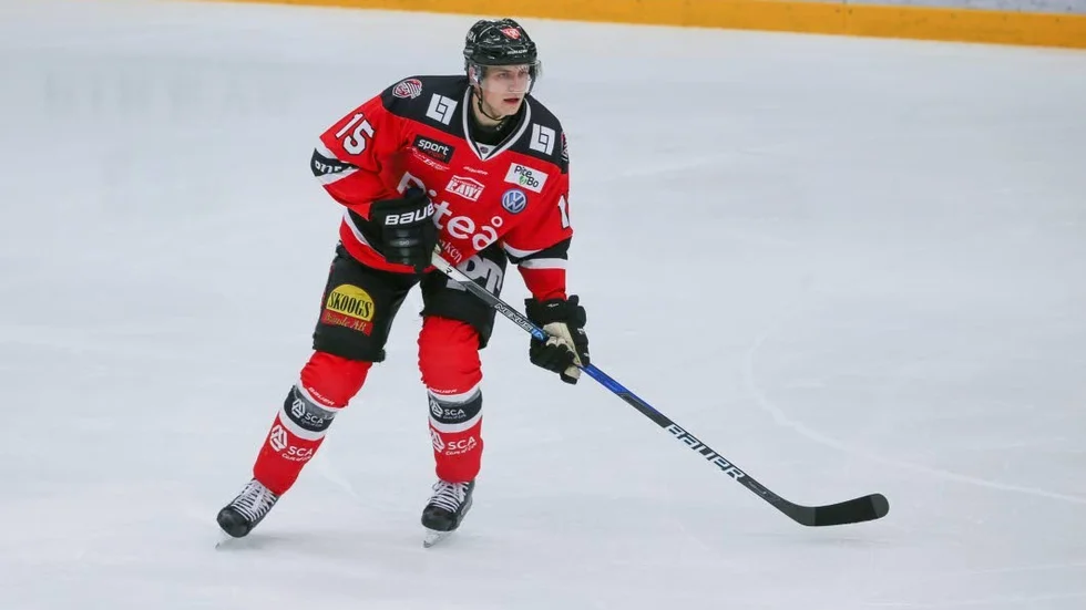 BACK. Kevin Lidström är, likt pappa Nicklas, back. (Arkivbild)