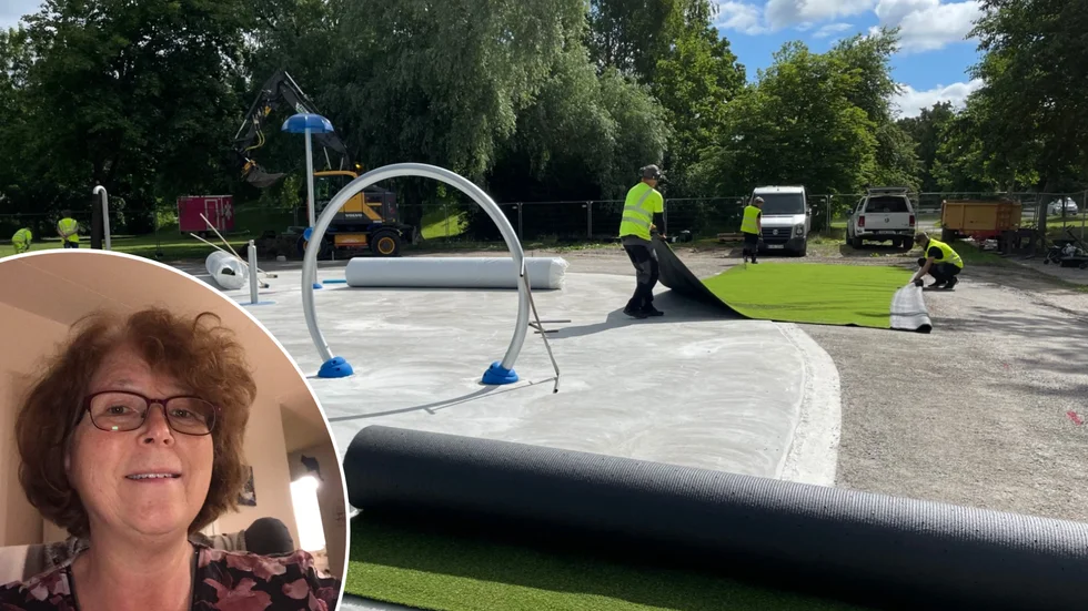Carina Björnberg önskar sig en toalett i Sveaparken. 