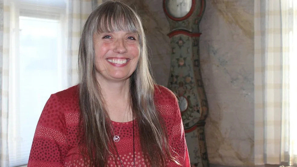 Katarina Ricken återkom till SPF Häggen för att fortsätta berätta om judendomen.