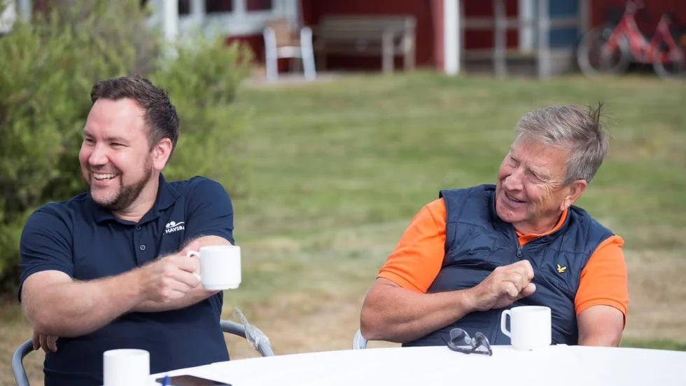"Pite havsbad är ett rätt ställe för att skapa en traditon med en stor surströmmingsfest", säger Ulf Lindgren, Det blir Havsbadets ägare Tobias Lidnfors rätt glad över.