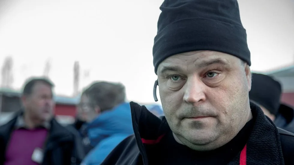 "Det är hela tiden problem med att få tag i förare"säger timmeråkaren Anders Eklund. (Arkivbild),