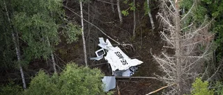 Fakta presenterad efter flygkrasch