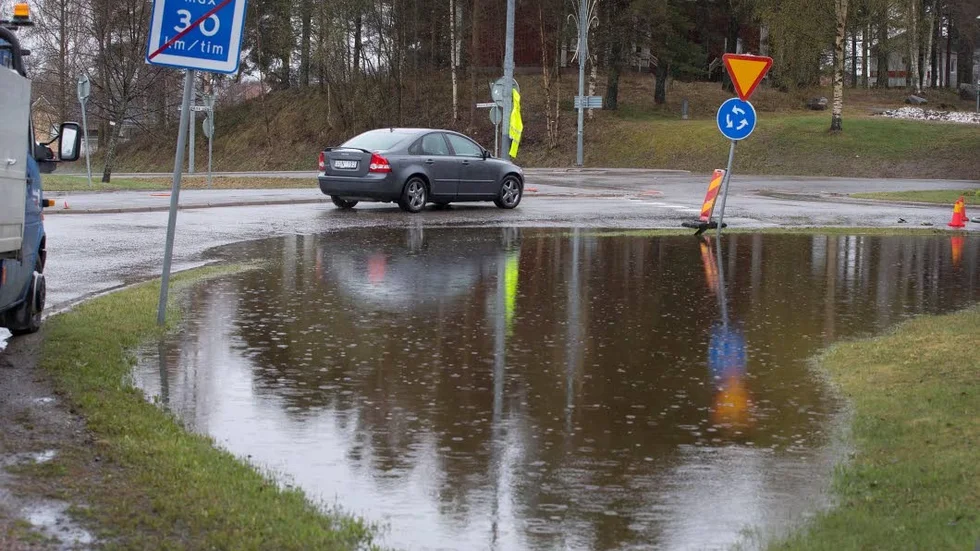 Blötan i augusti var inte så rolig för närmiljön men bra för vattenmagasinen vilket kan leda till lägre elpriser. (Arkivbild).