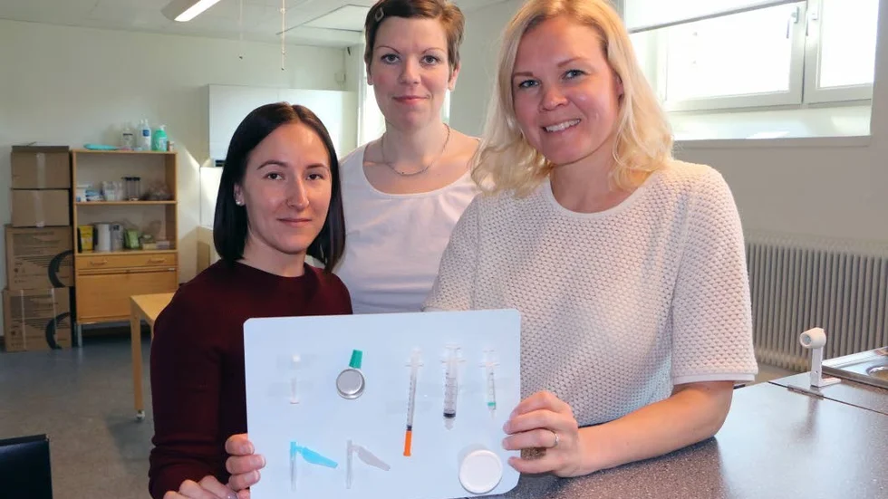 Nora Olsson, informtör Region Norrbotten, Ann-Sofie Kerttu, projektledare, och Frida Jakobsson, läkare vid infektionskliniken vid Sunderby sjukhus hoppas på besök vid lågtröskelmottagningen.