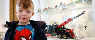 Legoscener och fordon för stora och små
