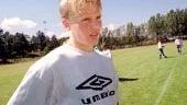 Johan Jönsson,17 år, har tränat med Sylvia under några veckor.