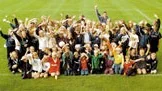 Nästan en fjärdedel av Lotorps invånare deltar i Lotorps IF:s ungdomsfotboll. Cirka 230 pojkar och flickor i elva lag är med i verksamheten. Det här är inte alla, men en stor del.
FOTO: GUNNAR JOHANSSON