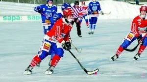 Martin Stråhle visade vägen till seger i lördagens hemmamatch mot Slottsbrons IF. Nu har målskyttet lossnat efter nära två månaders måltorka. Foto: Gunnar Johansson
