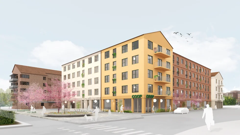 Förslaget tilll nybyggnation i Ekeby kommer att avvika avseende höjd och volym och med en placering tätt inpå befintlig bebyggelse, skriver Ulf Lundström och Niklas Rommel.