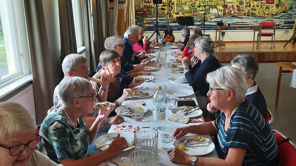 Surströmmingsfest med SKPF Pensionärerna i Luleå.
