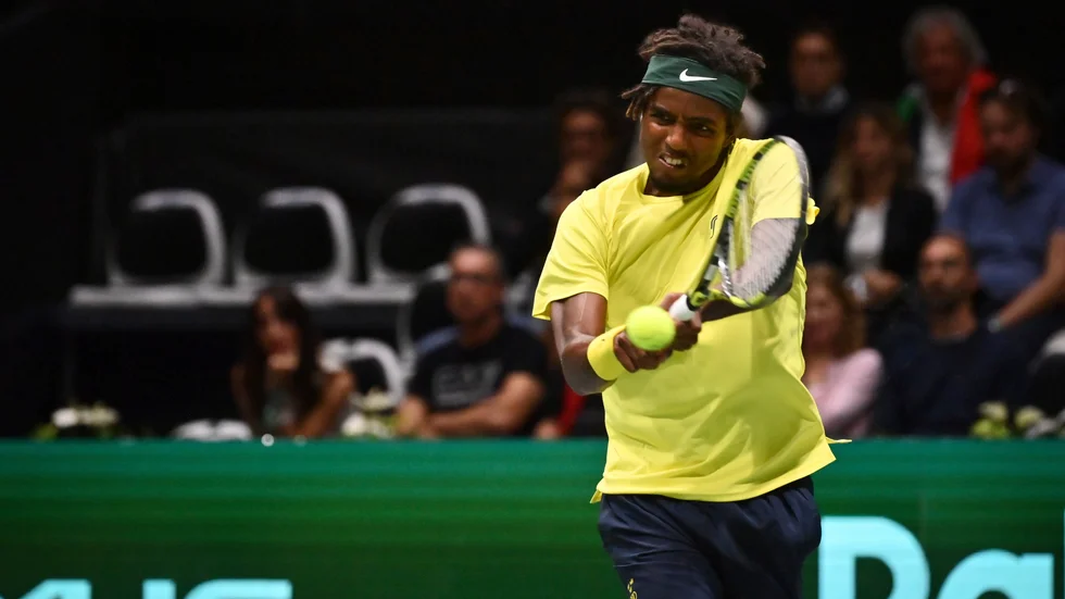 Elias Ymer får ett wild card till Stockholm Open. Arkivbild.