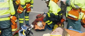 Mardrömmen som bara var på låtsas när räddningstjänsten katastrofövade