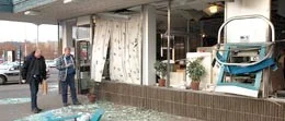 Bankbox sprängd i Hageby