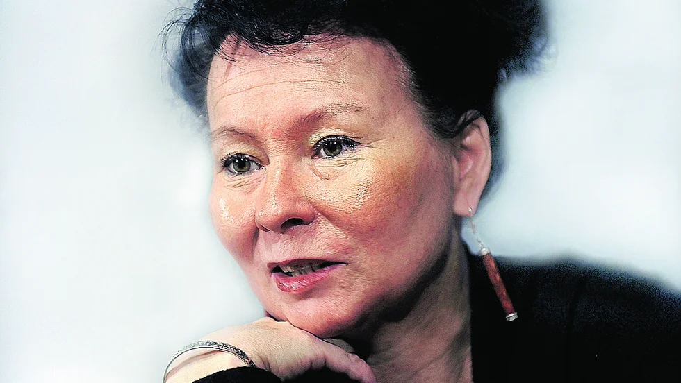 Åsa Simma, teaterchef för Giron Sámi Teáhter berättade om vikten av skapandet av en samisk nationalscen i Sverige.