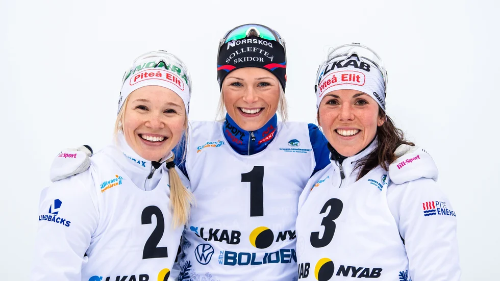 Länsstjärnorna Jonna Sundling och Charlotte Kalla är två som tävlar under SM-veckan i Luleå och Boden.