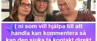 Sjuka får hjälp att handla genom Facebook