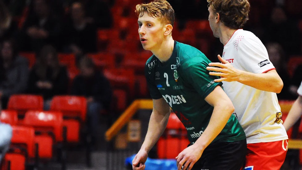 Filip Aronsson gjorde två av målen när Bodens BK förlorade hemma mot Hammarby.