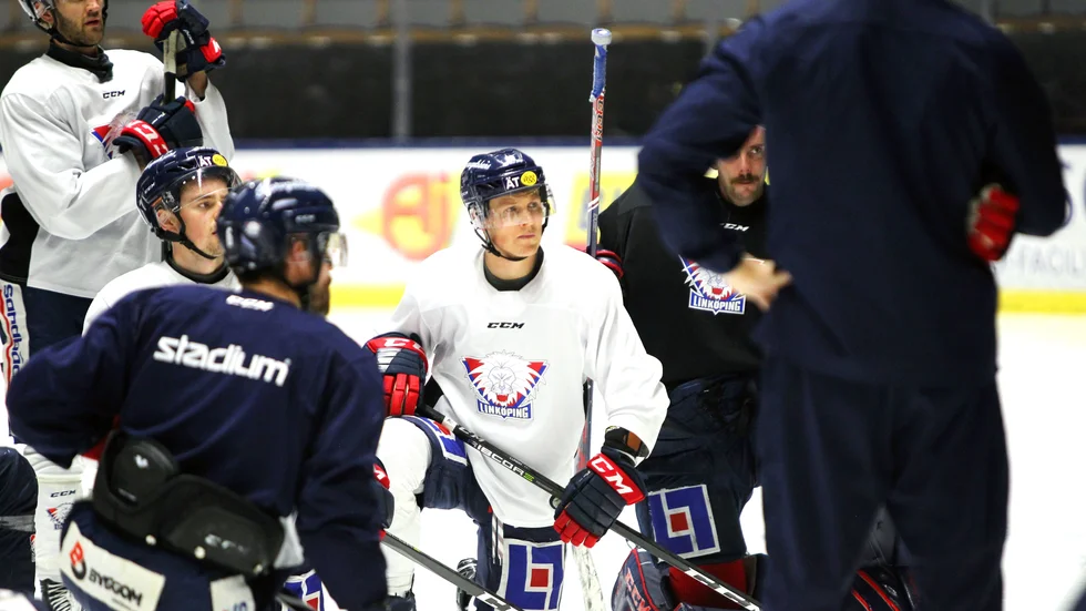 Patrik Lundh är tillbaka i full träning.