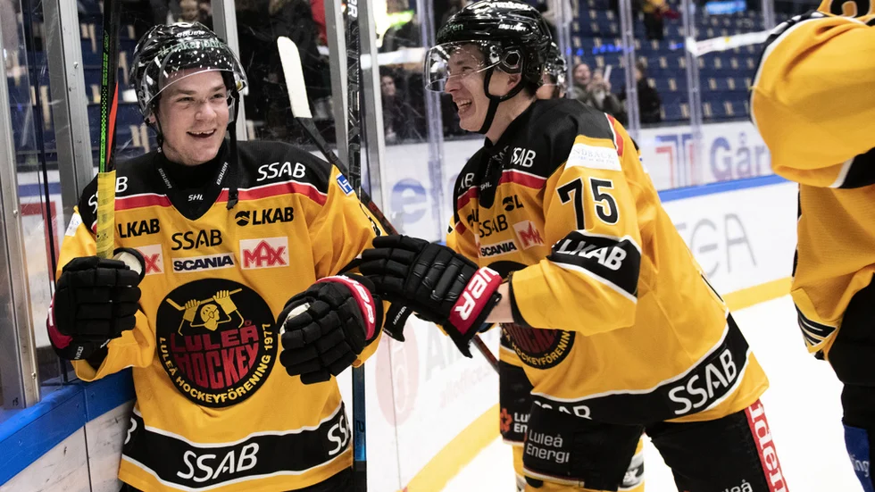 Austin Farley hade nära till skratt efter att han avgjort bortamatchen mot Färjestad.