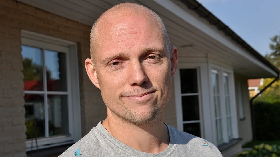 Jimmy Lindberg, granne på Furuvägen som upptäckte den konstiga röken i grannens skorsten.