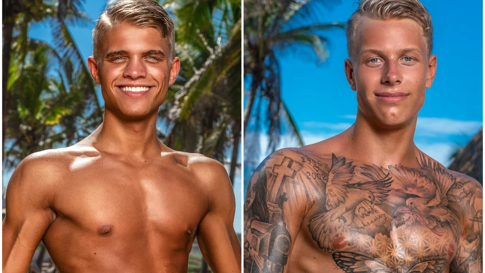Mattias Helén från Uppsala och David Lönnberg från Söderfors deltar i nya säsongen av tv-tävlingen "Paradise Hotel."