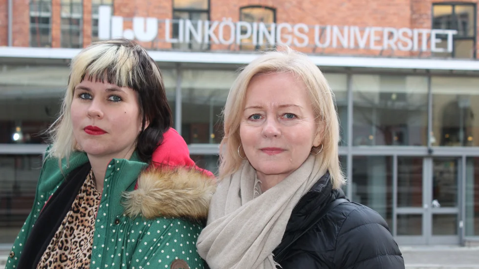 Mona Livholts, docent vid Linköpings universitet och Louise Thorén Lagerlöf, socionom.