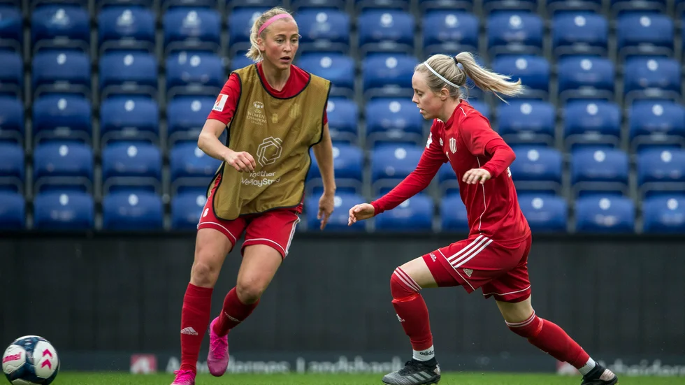 Julia Karlernäs och Cecilia Edlund. (Arkivbild)