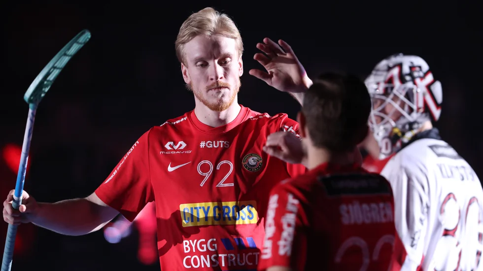 Alexander Rudd har inte spelat med Storvreta den senaste månaden. Under tisdagen gjorde han sin första träning efter frånvaron.