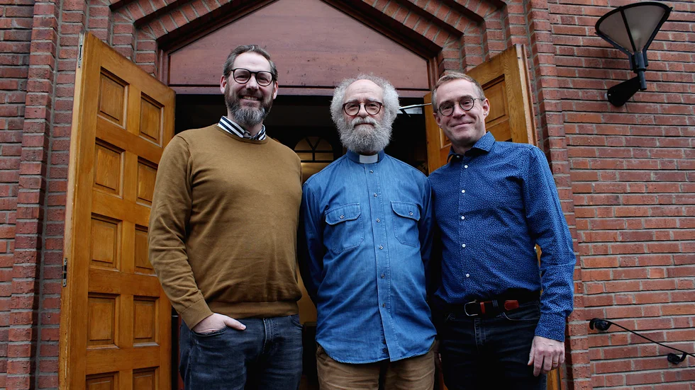 Daniel Collin Holgersson, Per Jennervall och Björn Strömvall ser fram emot att börja samverka på ett nytt och unikt sett. 