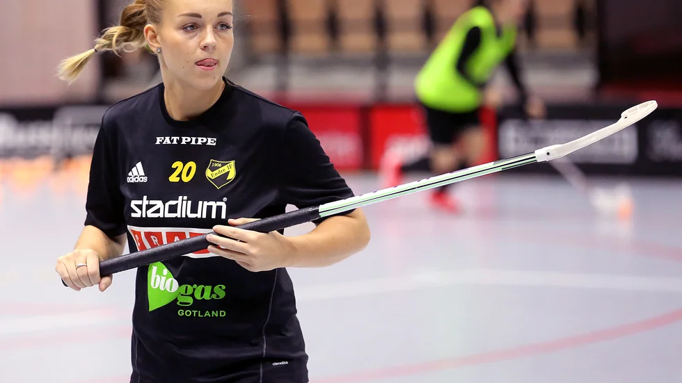 Anna Karlsson skulle gärna se att SM-guldet hamnade på Gotland den här säsongen.