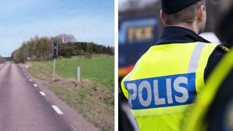 En 41-årig man har åtalats för att ha kört för fort på väg 35 i Åtvidabergs kommun. Men han nekar till brott. 