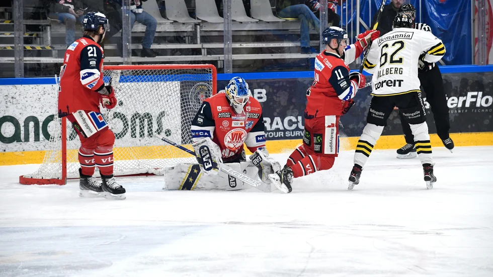 HockeyAllsvenska där VIK ingår till träffa Svenska ishockeyförbundet och SHL för att diskutera den uppkomna situationen.