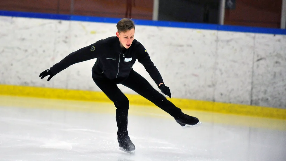 Kuriren 17 februari. Nikolaj Majorov vann SM-guld och nu förväntas han få åka EM.