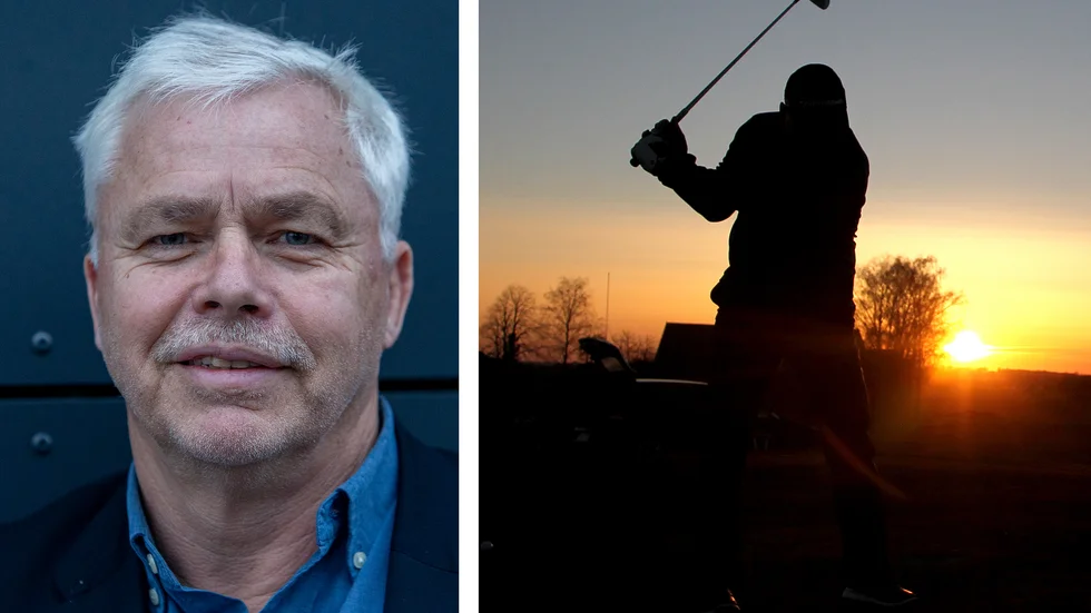 Staffan Johansson är ordförande i Östergötlands Golfförbund och uppmanar nu golfspelarna att följa rekommendationerna. 